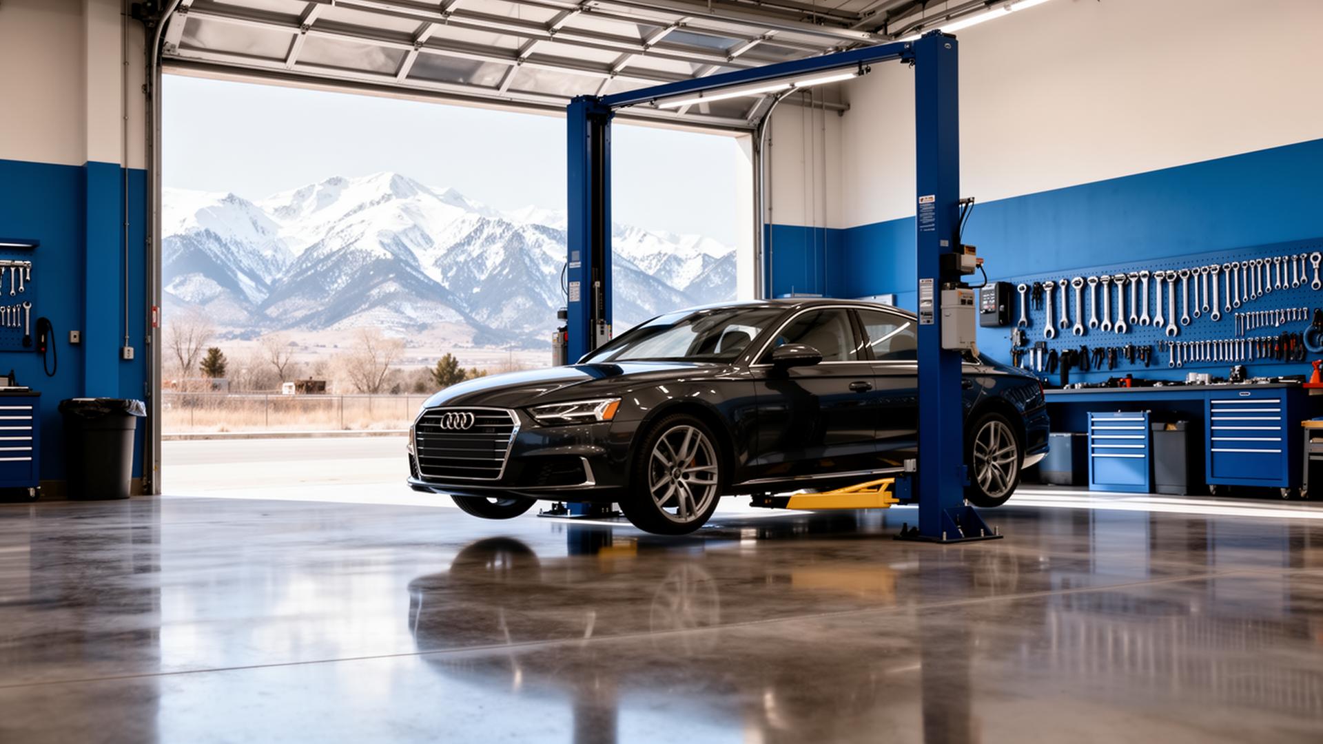 Inside the ISA shop in Colorado Springs